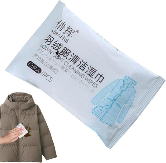 Instant Coat Cleaner - Down Jacket Cleaning Wipes