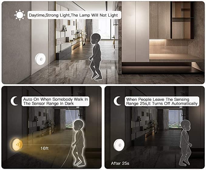 LED Motion Light Sensor for Home ,Wireless