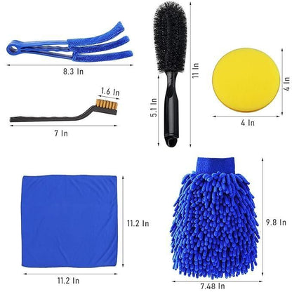 Premium Car Cleaning Accessories ( 15 pcs of brush kit )
