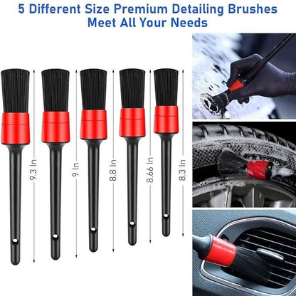 Premium Car Cleaning Accessories ( 15 pcs of brush kit )