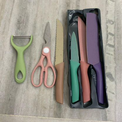 Colorful Kitchen Knife Set