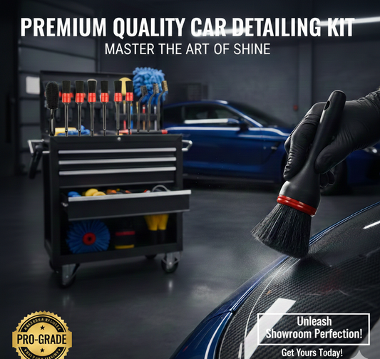 Premium Car Cleaning Accessories ( 15 pcs of brush kit )